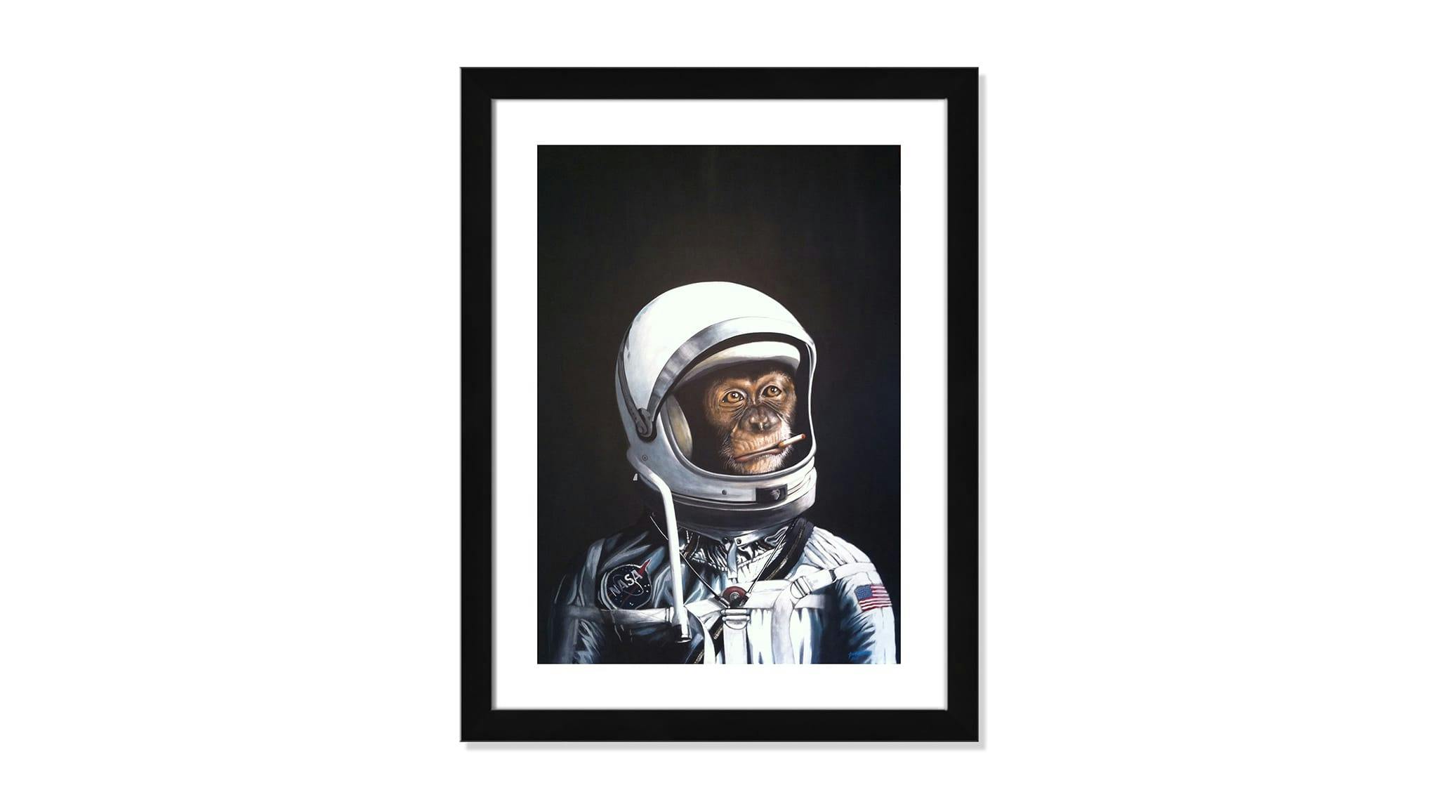 Paper w/ Black Frame